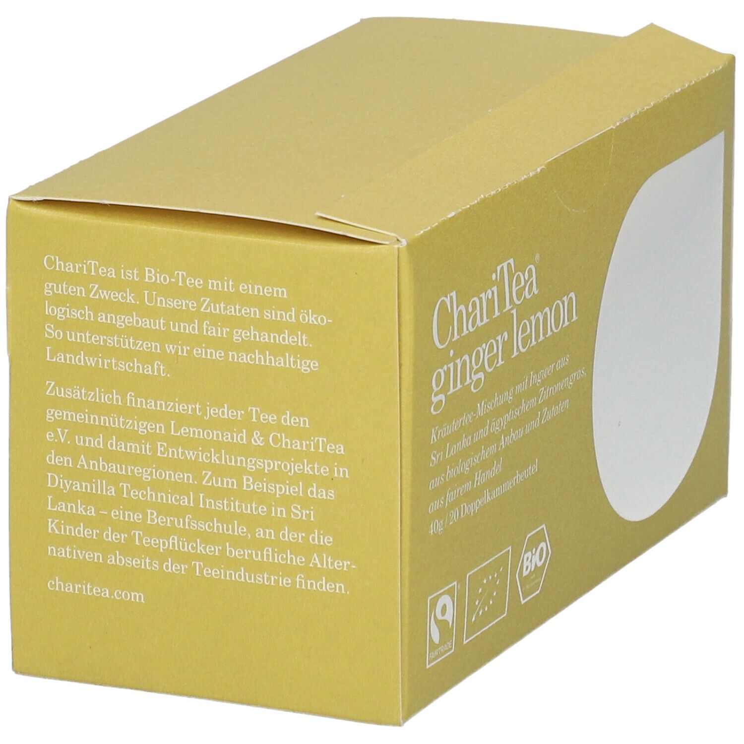 ChariTea® ginger lemon