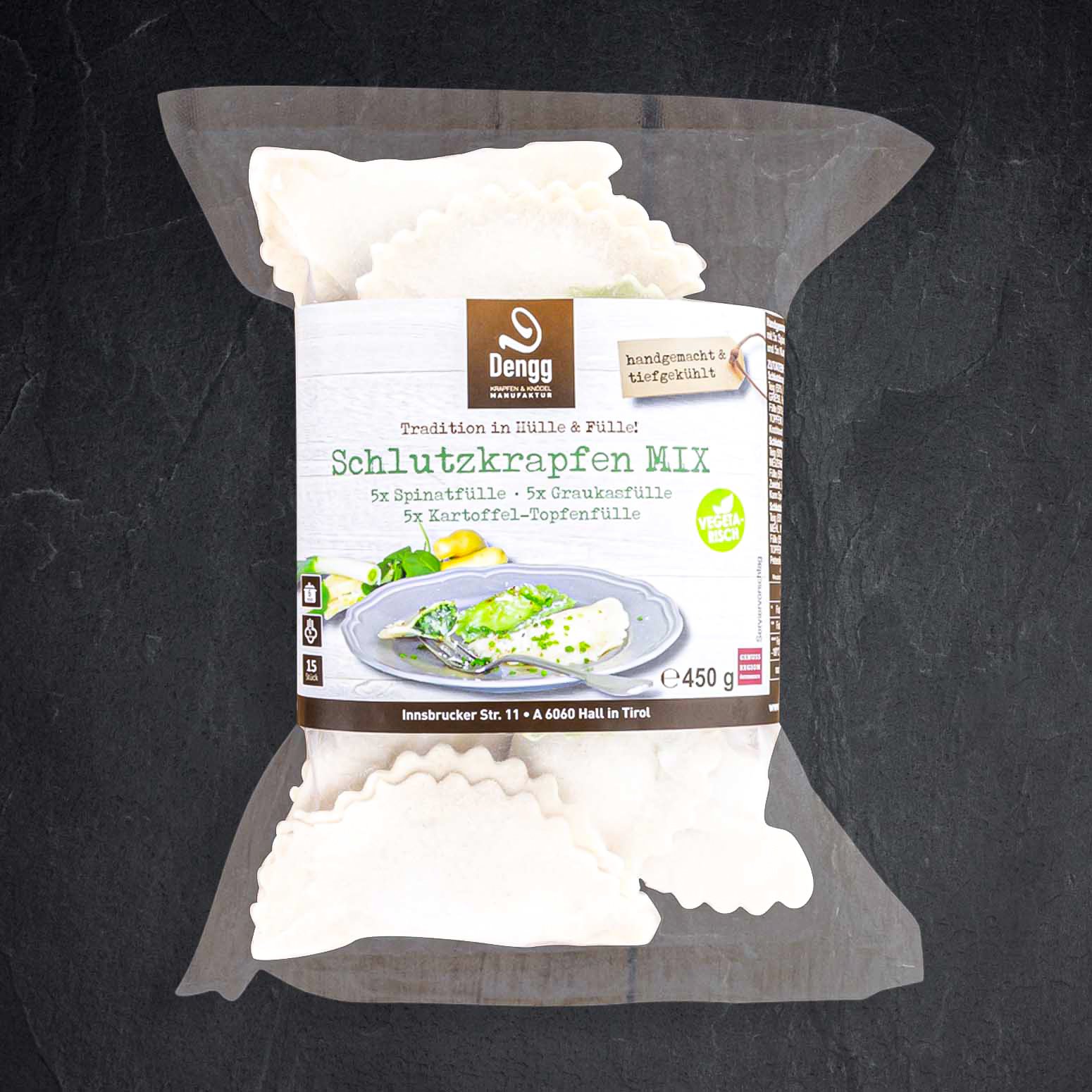 Tiroler Schlutzkrapfen Mix tiefgekühlt