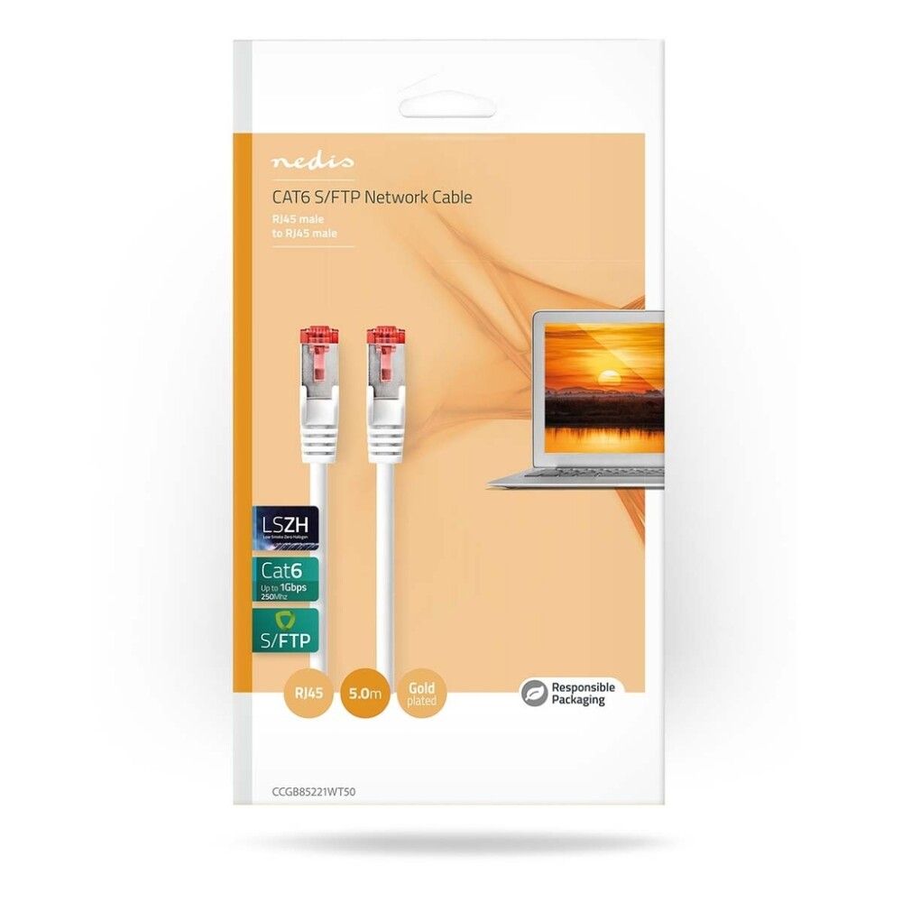 NETTVERKSKABEL NEDIS CAT6 5M