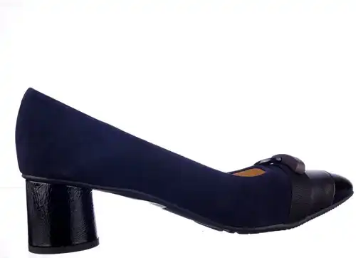 51168 BRUNATE BLAUW - maat 44.5 pump blauw - maat 44.5 Calandschoen
