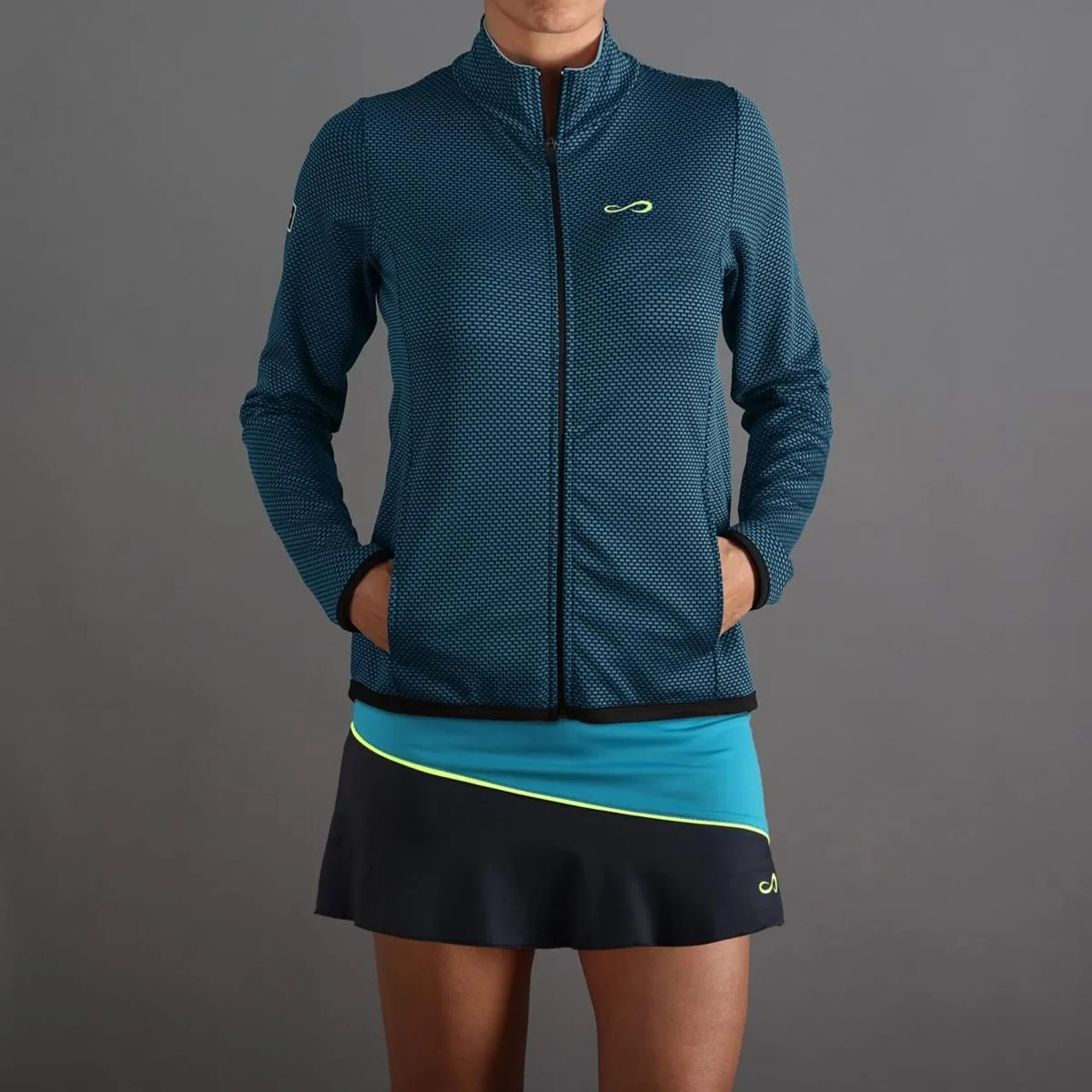 Endless Lithe Veste De Survêtement Femmes - Bleu Petrol