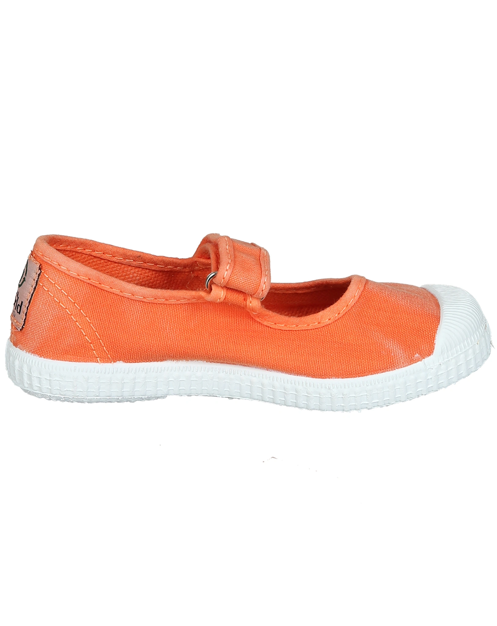 Canvas-Spangenschuhe ENZIMATI in mandarine