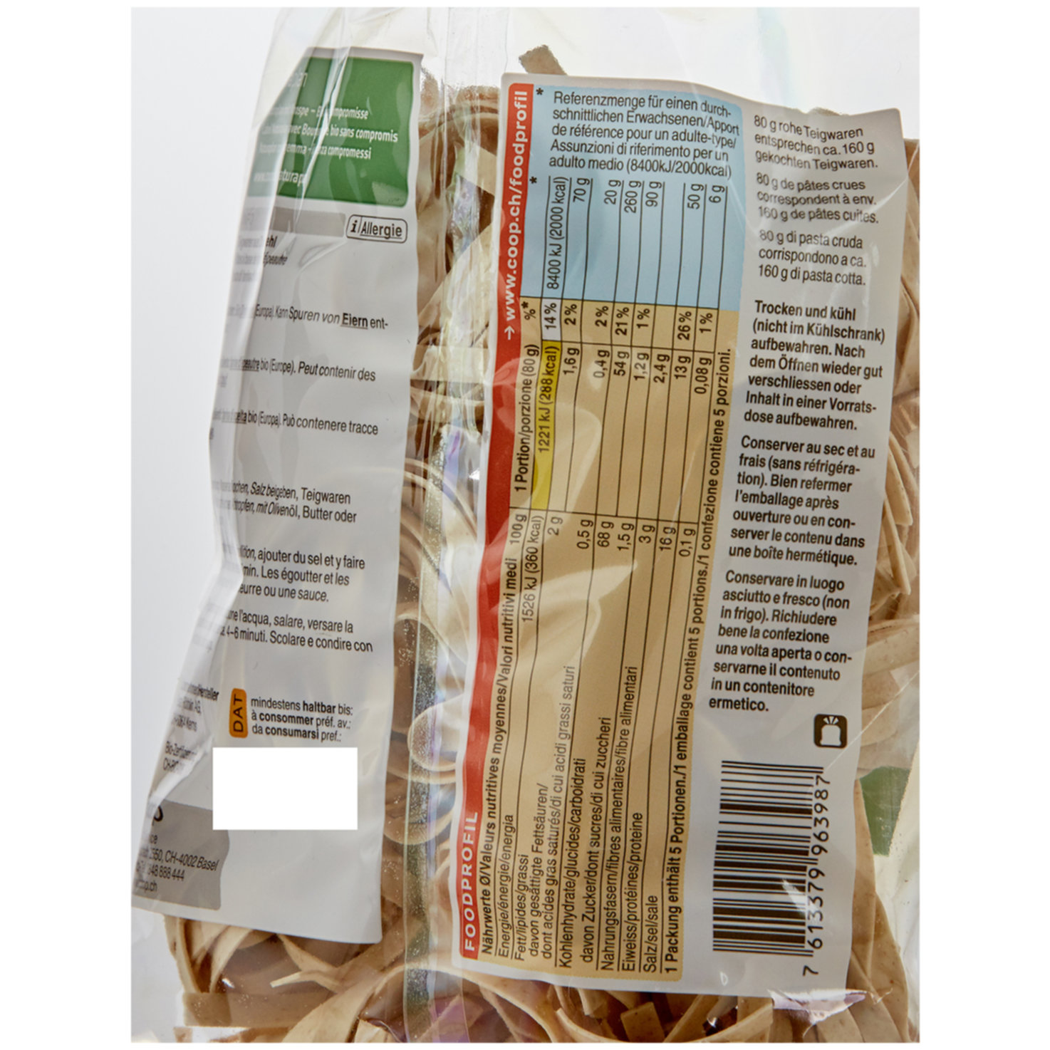 Naturaplan Bio Tagliatelle Dinkel