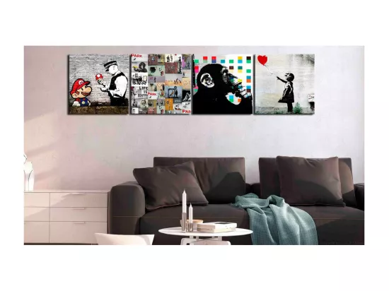 Tableau Imprimé 4 Panneaux 