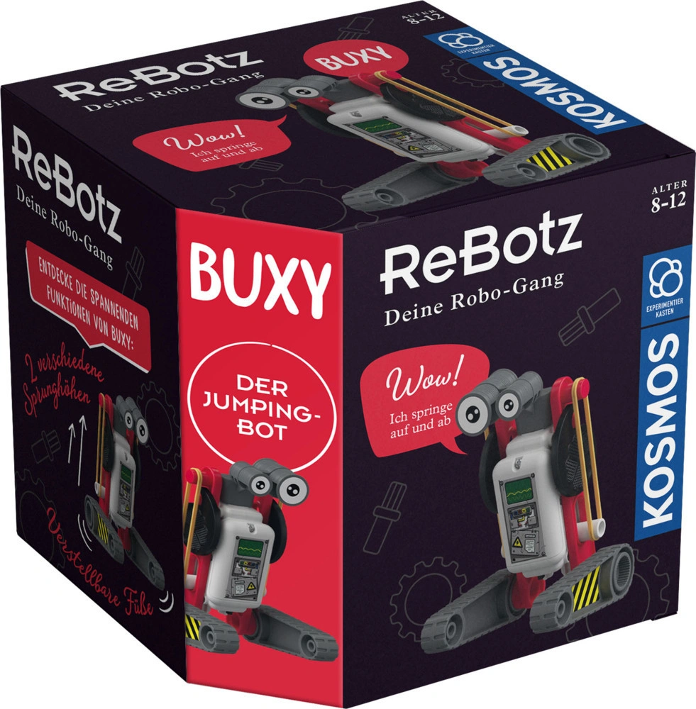 Experimentierkasten REBOTZ - BUXY DER JUMPING-BOT