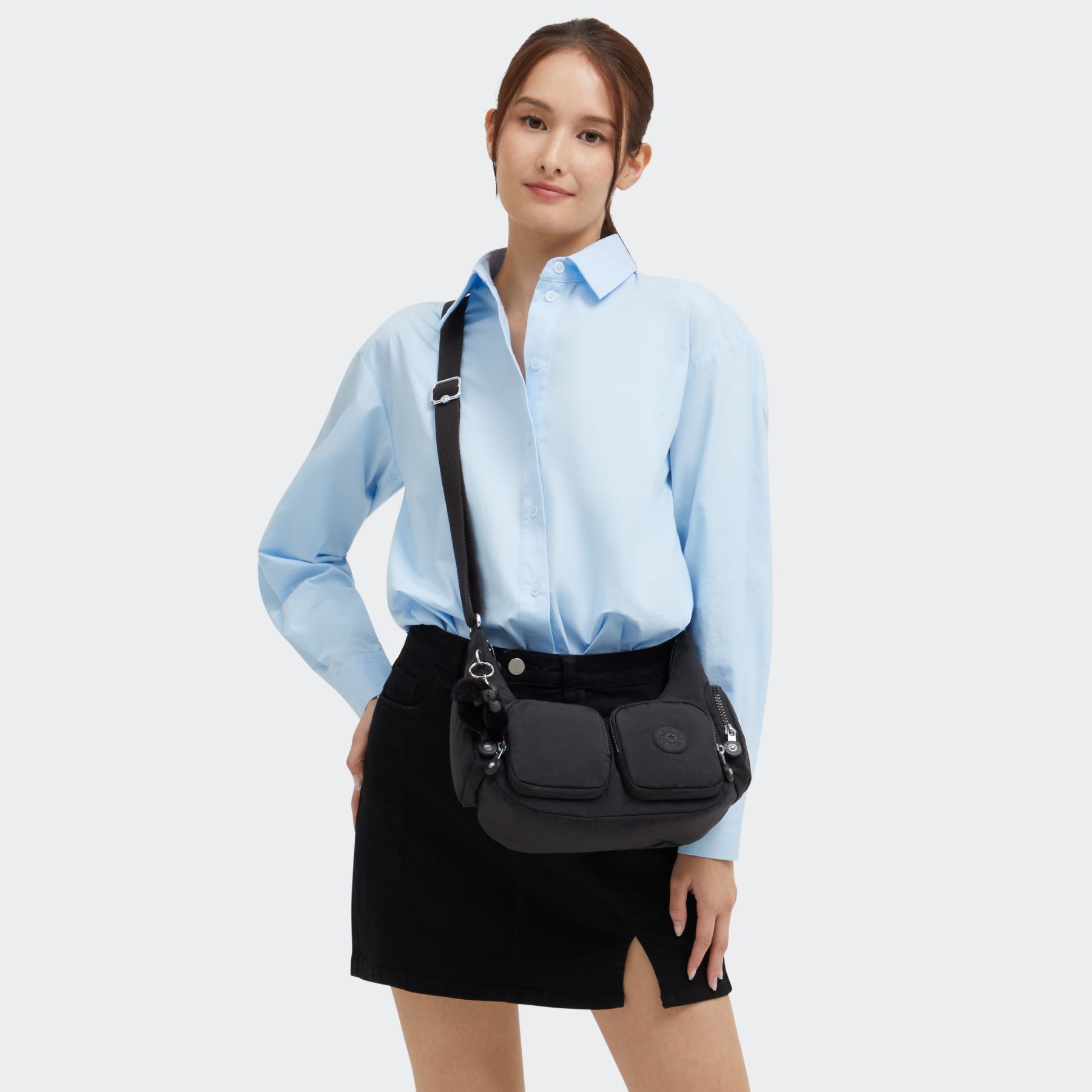 RIKKA S Petit sac à bandoulière - Black Noir