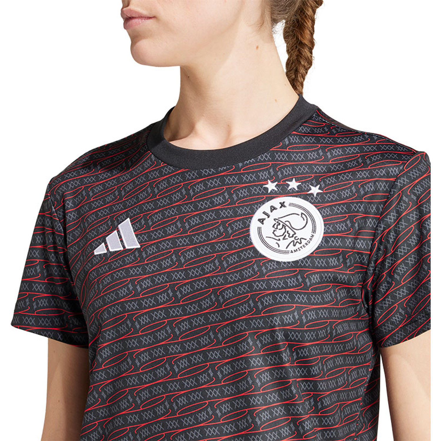 adidas Ajax Pre-Match Shirt Dames 2024/2025