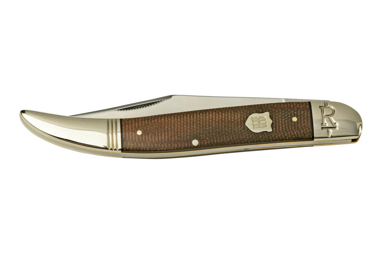 Rough Ryder Brown Burlap Large Toothpick RR2328, zakmes