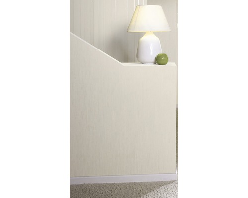 Vliesbehang 754001 effen wit