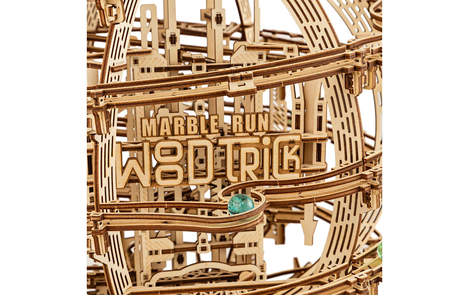 Bausatz Gravity Kugelbahn<br>Elektrische Kugelbahn 3D Bausatz aus Holz