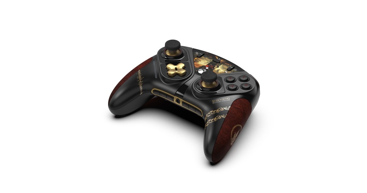 ThrustmasterESWAP X2 PRO ELDEN RING Shadow of the Erdtree Edition Modulaire Gamepad  (Zwart/goud, Xbox Series X|S, PC)