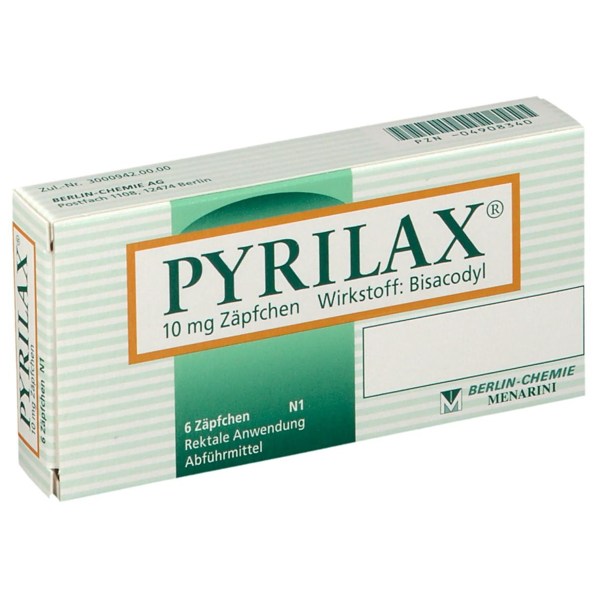 PYRILAX® 10 mg Zäpfchen