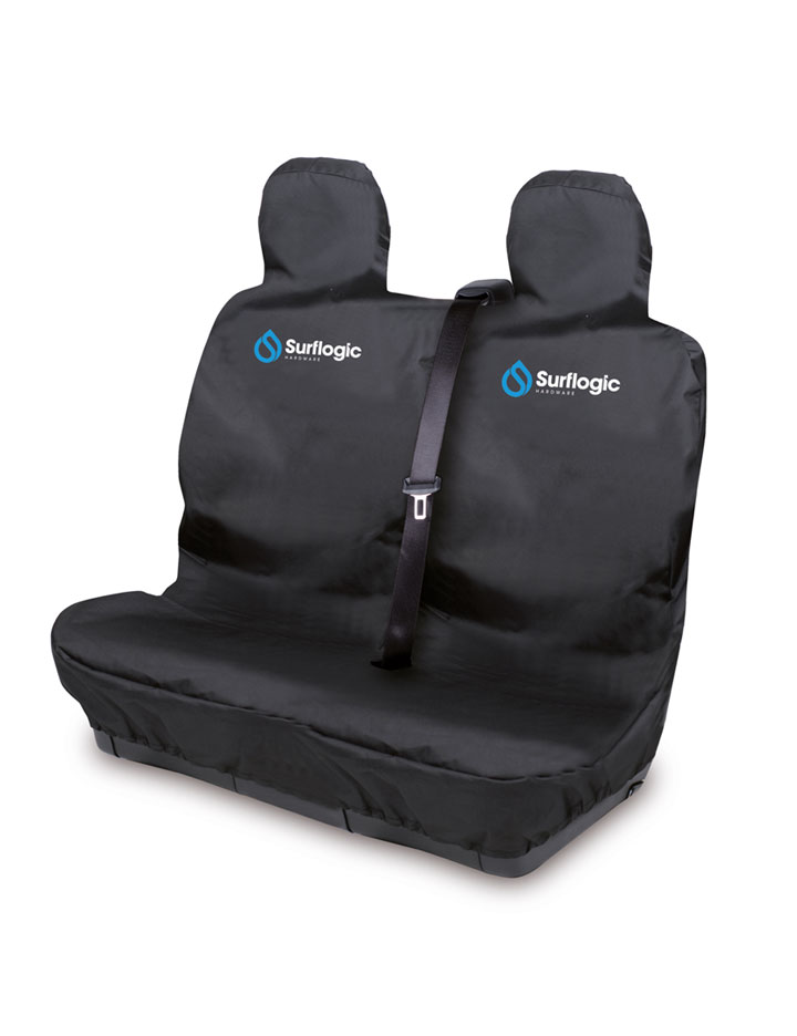 Surflogic Car seat double - Protection pour siège auto avant double Black