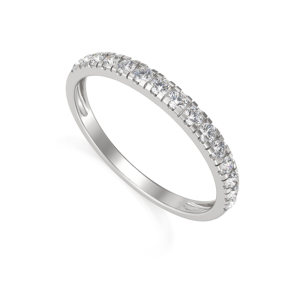 Alliance Or 750 Blanc Diamants 1.57grs