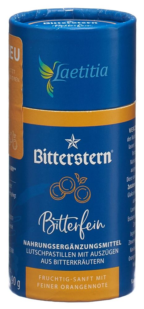 Bitterstern Pastillen Bitterfein Pastillen 90 g