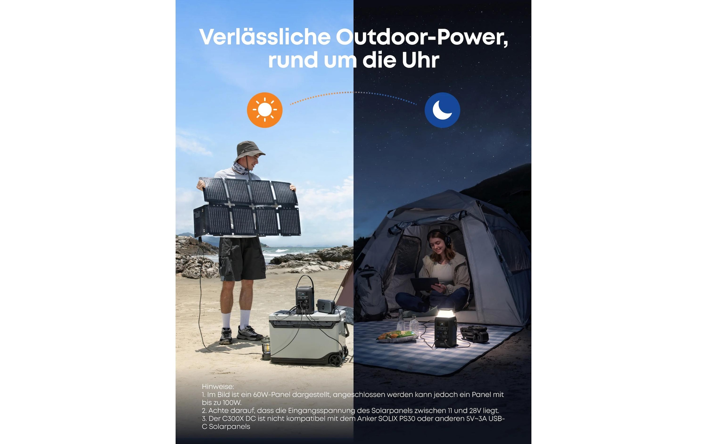 Anker Solarmodul »SOLIX PS60 Port. Solar Panel 60 W«