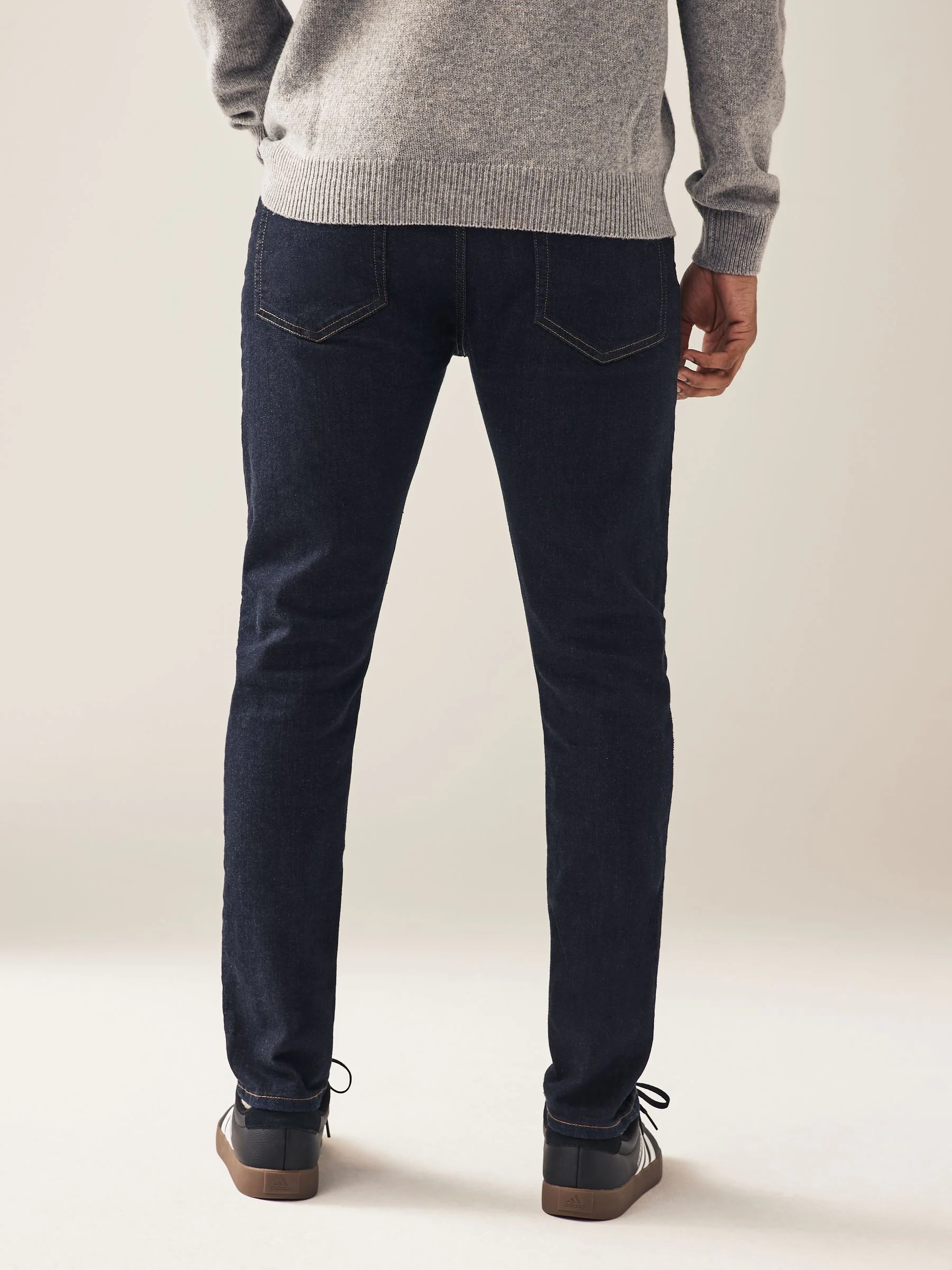 Indigo blauwe wassing - Enkele - Skinny fit klassieke stretchy jeans