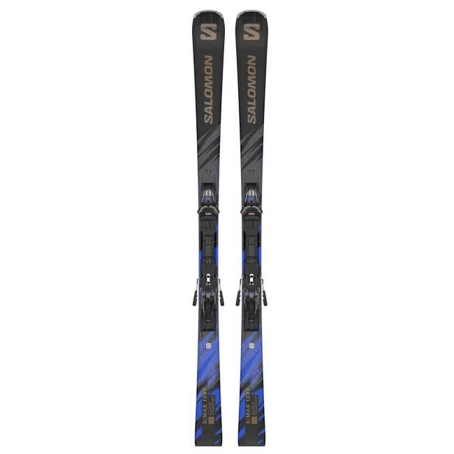 S/MAX 10 XT (and M12)  Pisten-Ski-Set, Unisex Black/Driftwood/RaceBlue