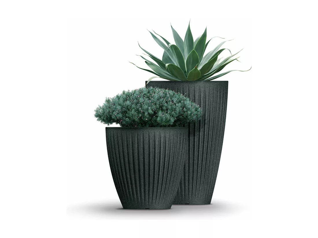 Pot Latia rond MIDL Ø48x48 terre cuite