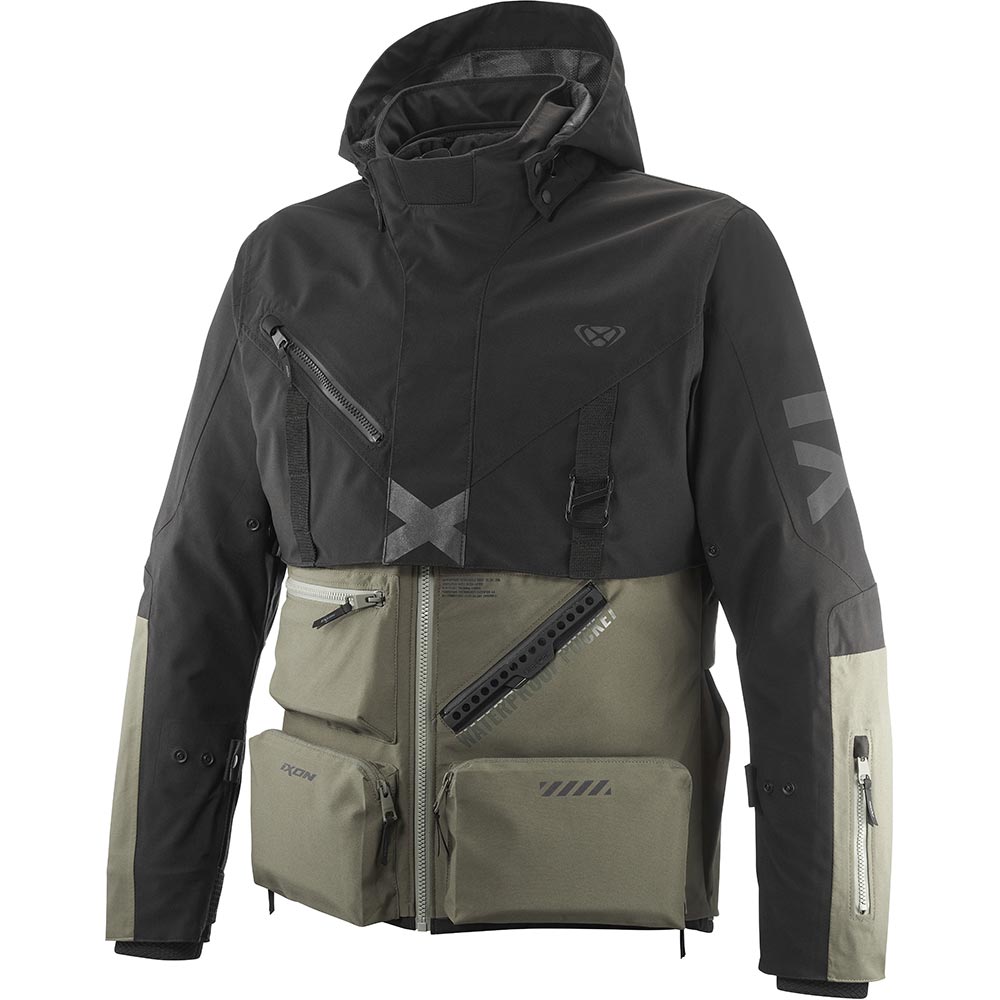 Ixon - Blouson Etna Noir / Kaki