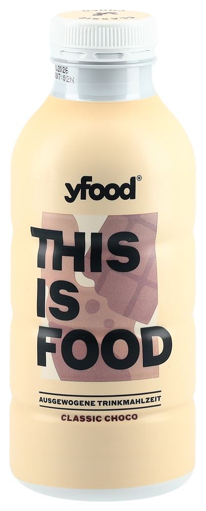 YFOOD Trinkmahlzeit<br>500 ml, Flasche, Classic Choco