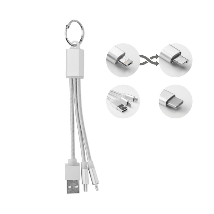 GiftRetail MO9292 - RIZO Porte-clés  3 types