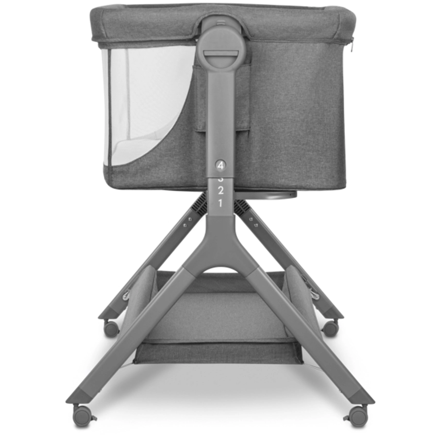 lionelo Beistellbett Leonie Plus Grey Stone