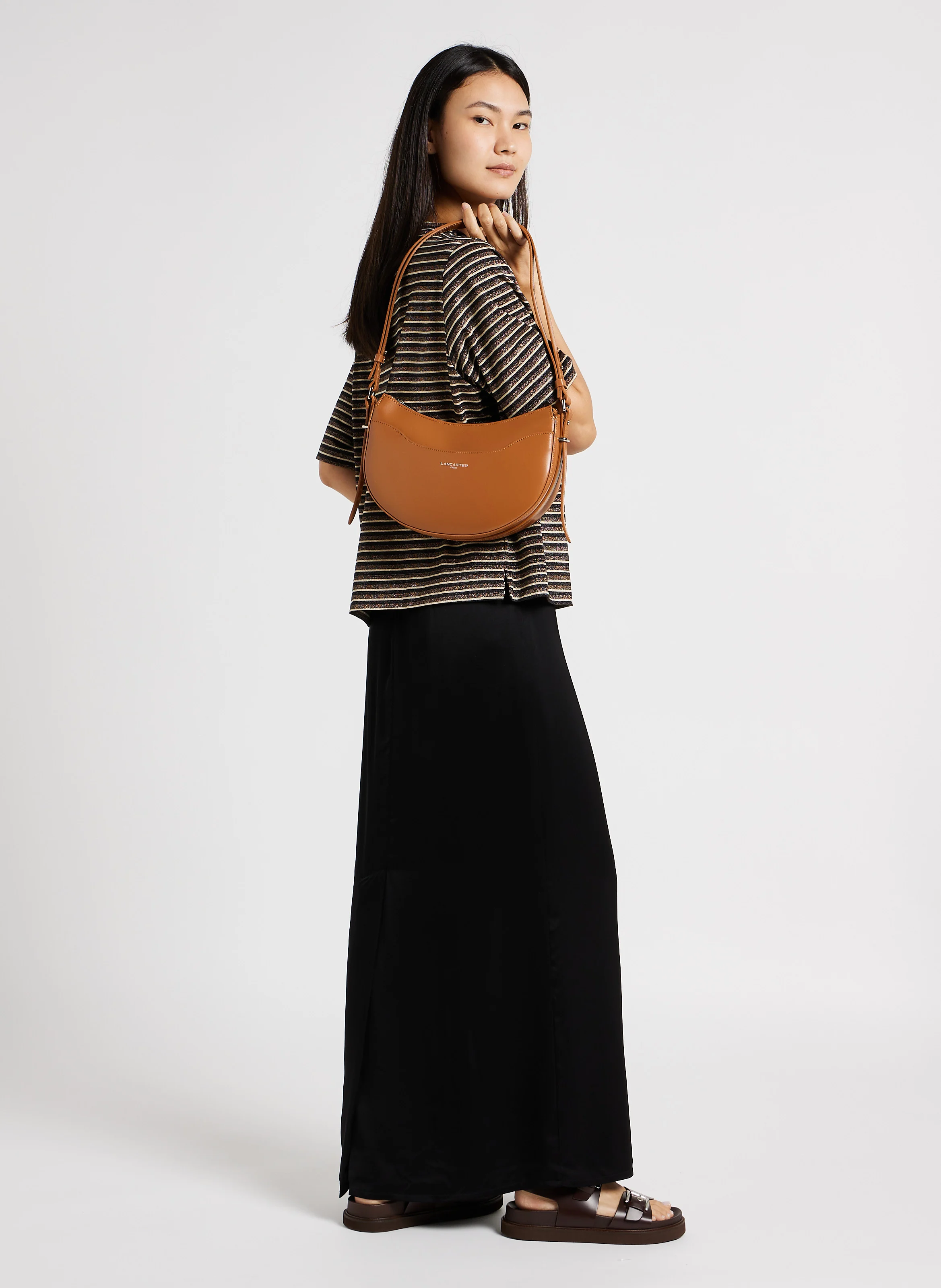 SUAVE ACE - Sac bandoulière en cuir | Marron