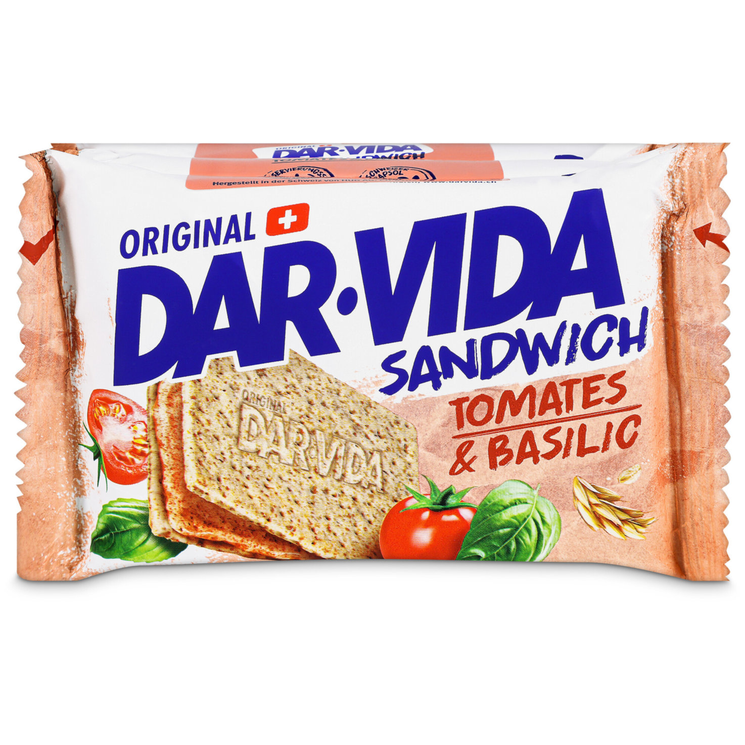 Dar-Vida Sandwich Tomates & Basilic 3 Portionen