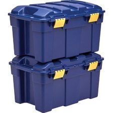 Coffre de rangement BANKERS BOX, 40 L, bleu foncé