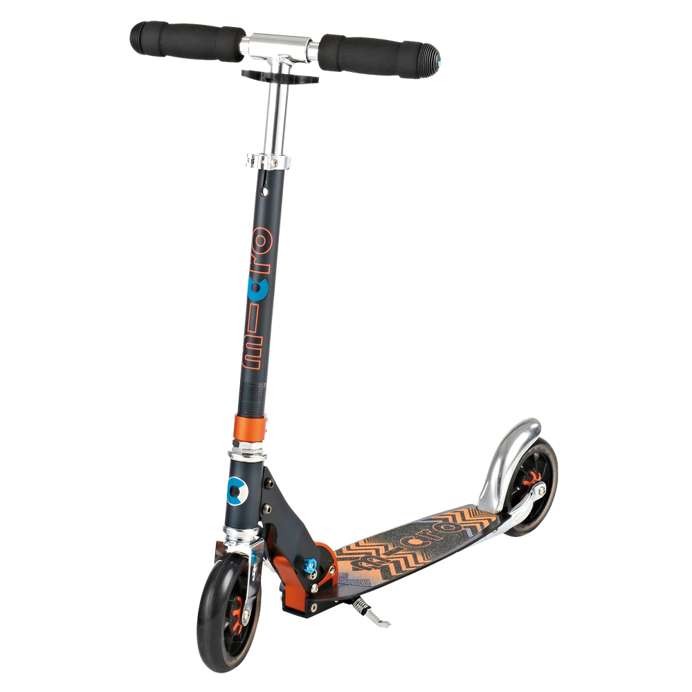 Micro Speed+ Scooter schwarz orange