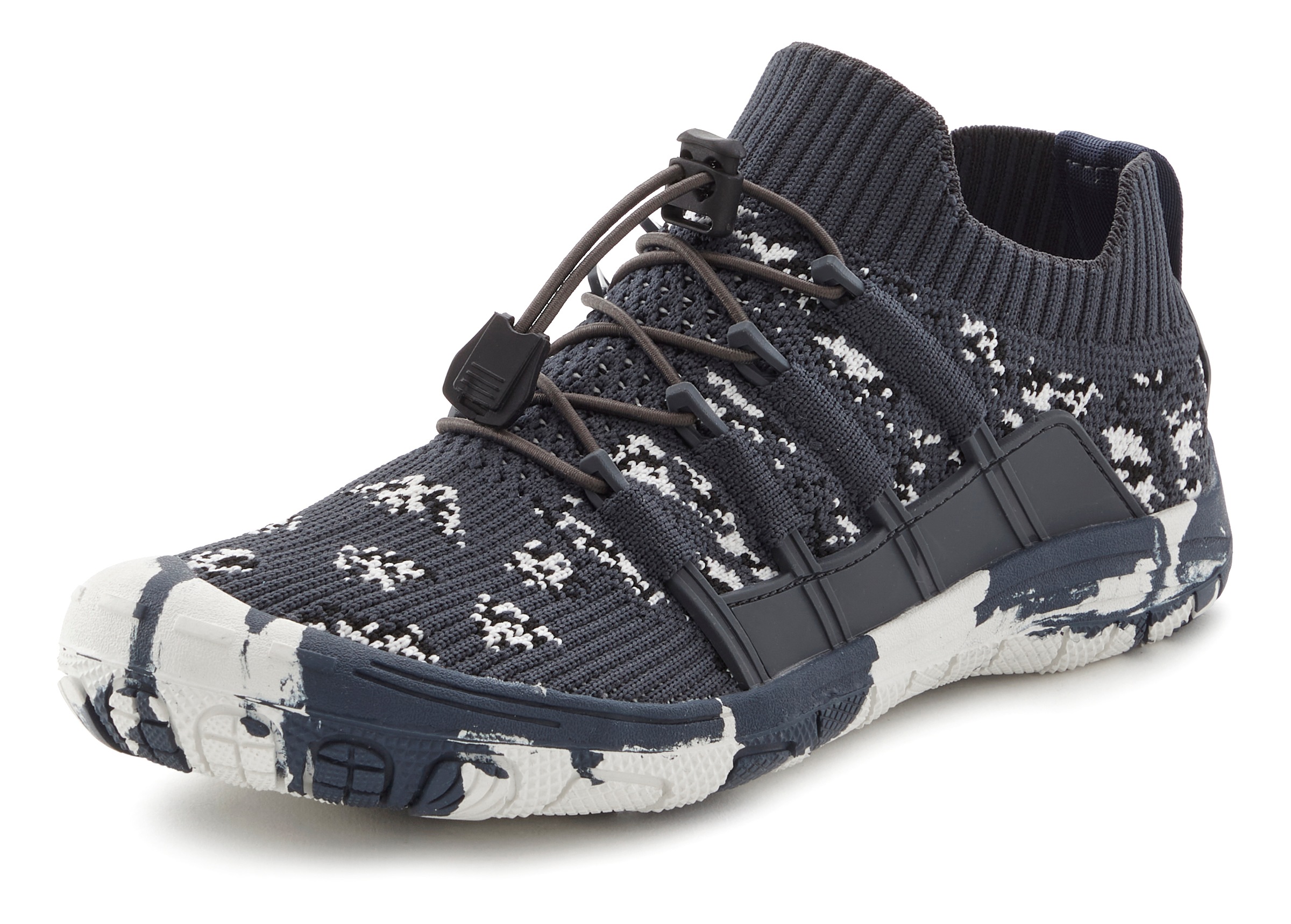 Venice Beach Aquaschuh »Badeschuh, Slipper, Wasserschuh«  mit elastischen Bändern für schnelles Reinschlüpfen, Unisex VEGAN