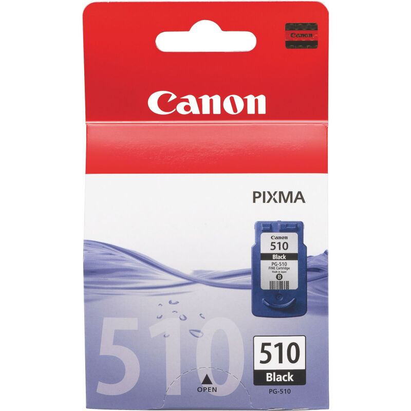 Cartouche Canon PG-510 noire pour imprimante jet d'encre