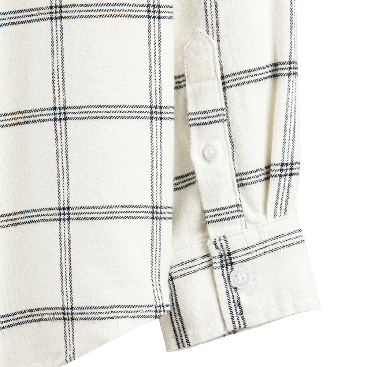 COLEÇÕES LA REDOUTE<br>Camisa xadrez oversized