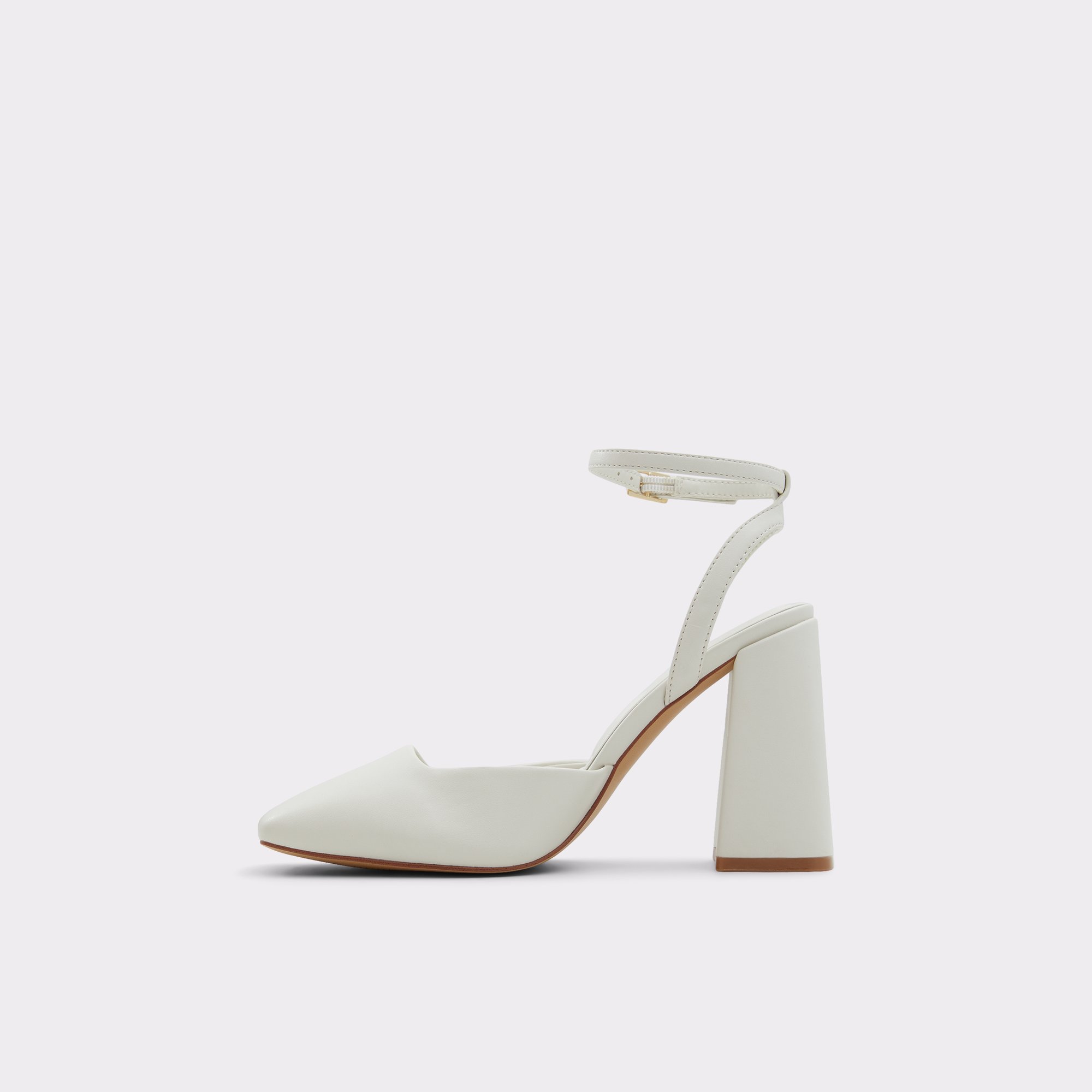 Ingenue White-Bone Women Strappy Heels