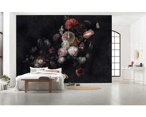 Vliesbehang X7-1044 Amsterdam Flowers, 7-delige set, 350 x 250 cm