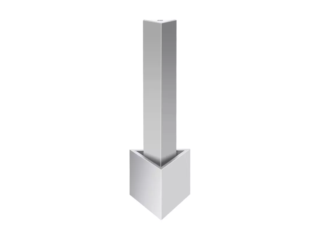 Fontaine de jardin Argenté 37,7x32,6x110 Acier inoxydable