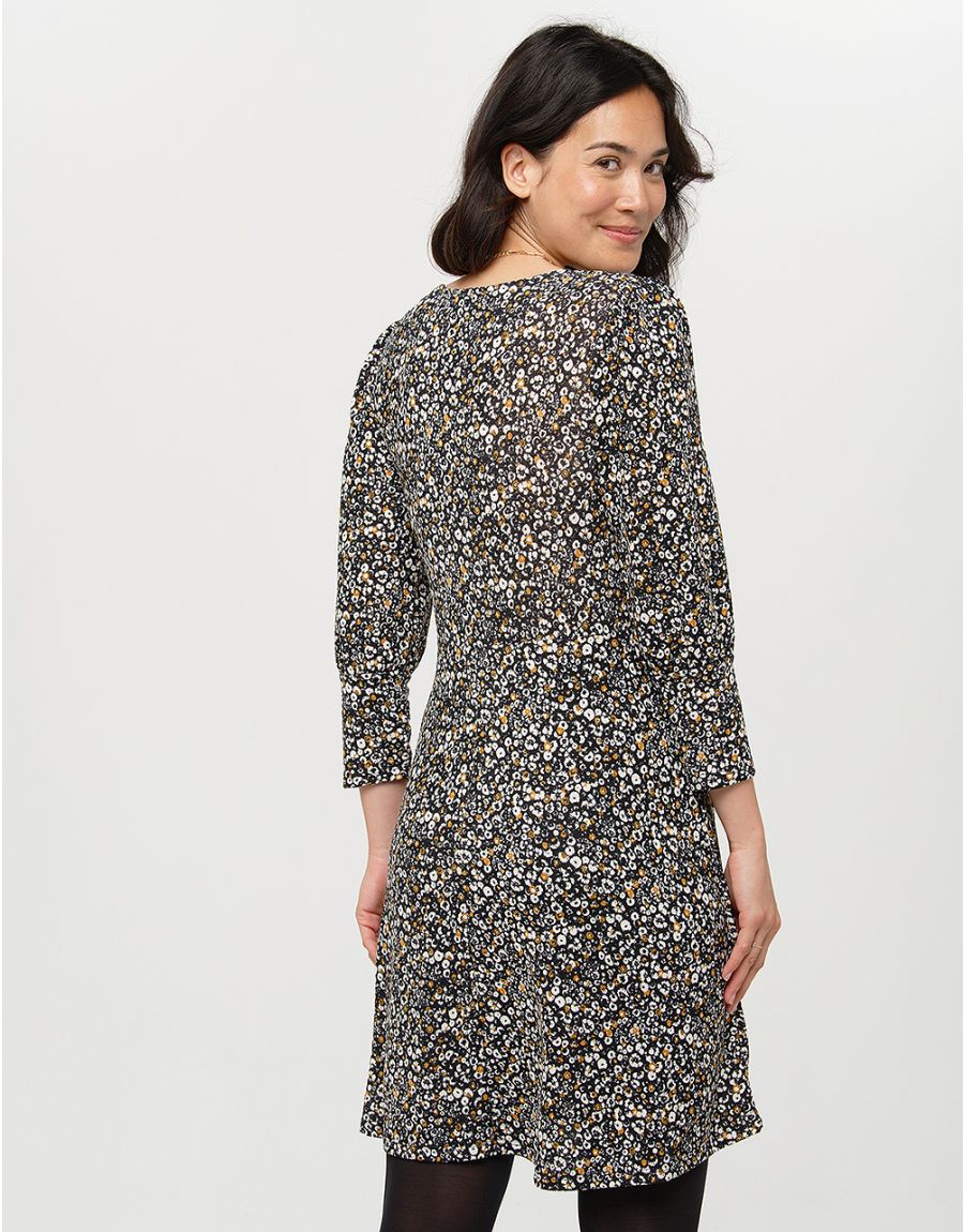 Robe cache-coeur floral