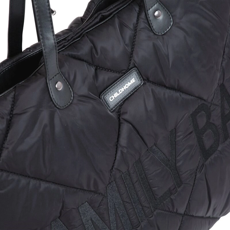 CHILDHOME Family Bag gesteppt schwarz