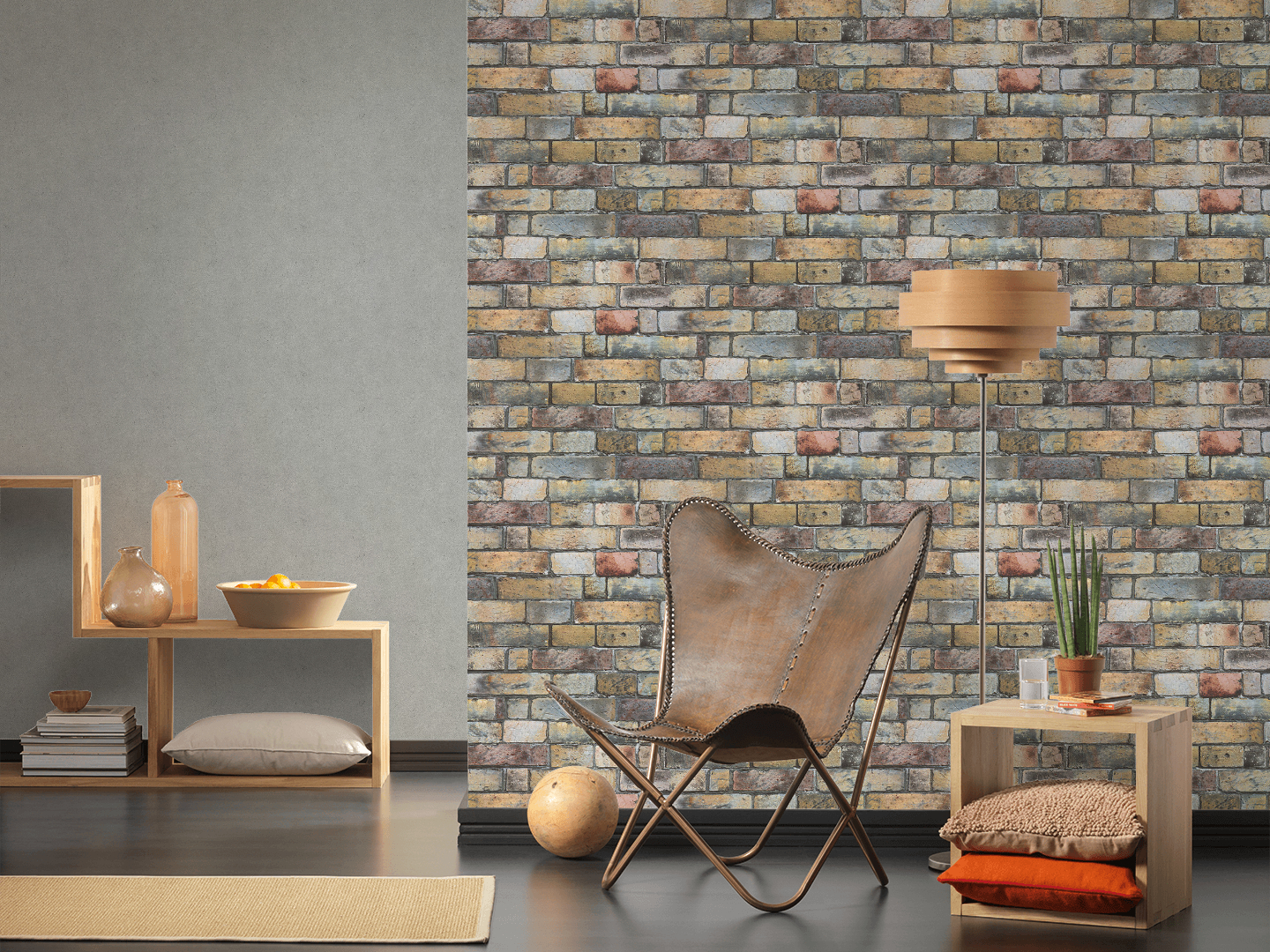 Vliestapete BETON CONCRETE & MORE - grau - 10 Meter