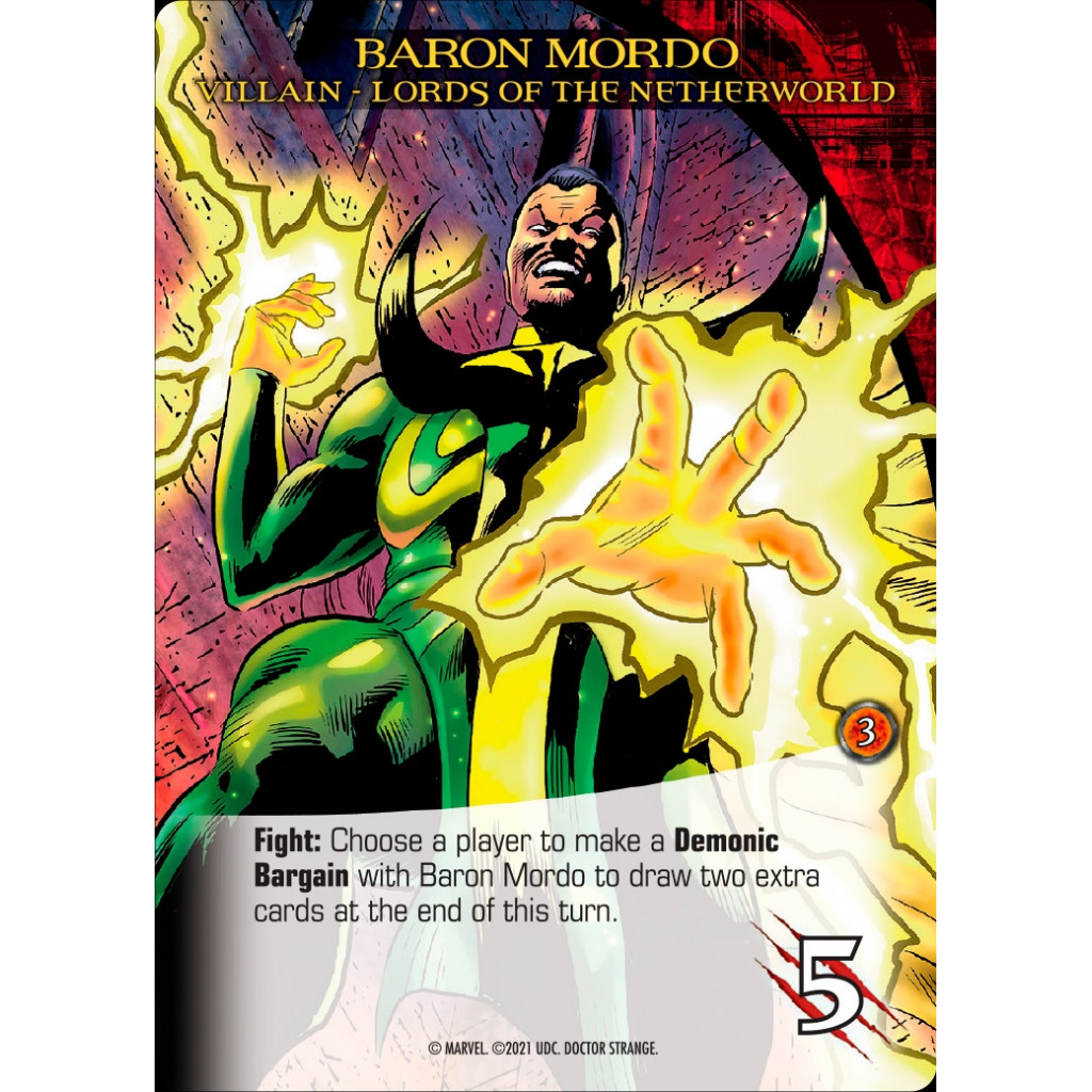 Legendary : Marvel Deck Building - Doctor Strange and the Shadows of Nightmare Expansion