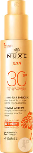 Nuxe Sun Spray Délicieux IP30 Visage Et Corps 150ml