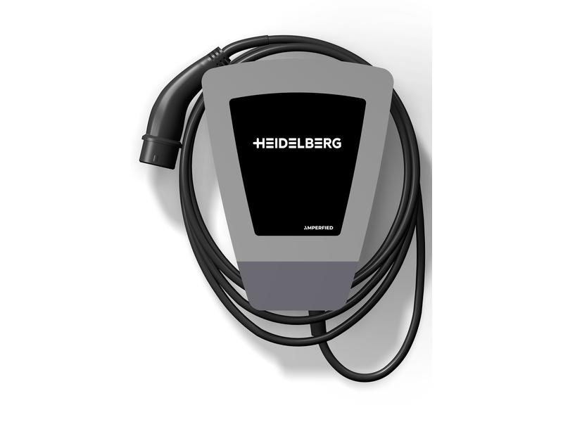 Heidelberg Ladestation Wallbox Home Eco 11 kW 5m Kabel Typ Elektroautos sicher und bequem laden