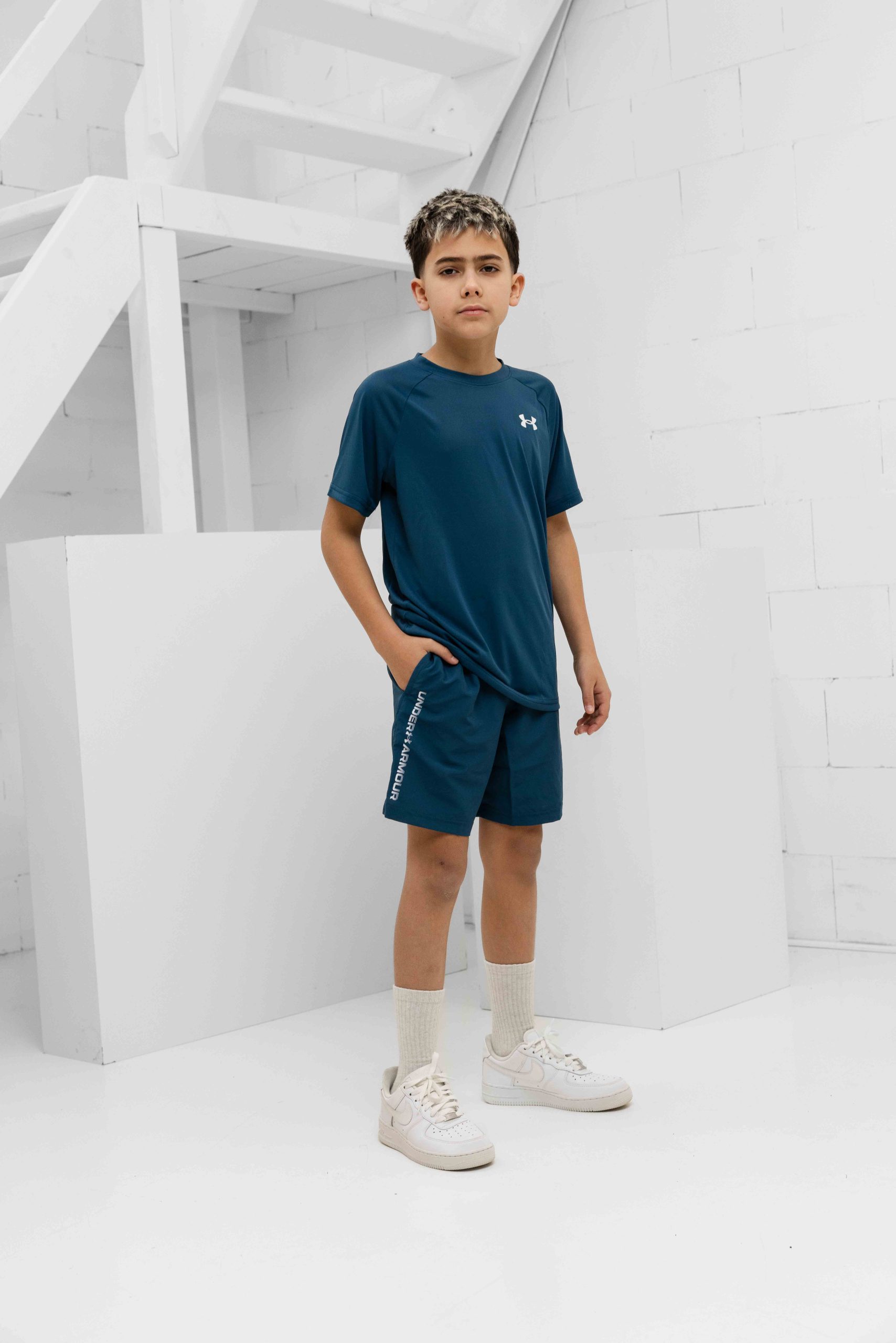 Under Armour Tech 2.0 Zomerset Kids Blauw