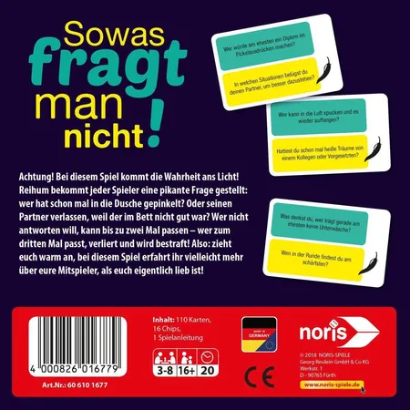 Noris Spiele Sowas fragt man nicht!