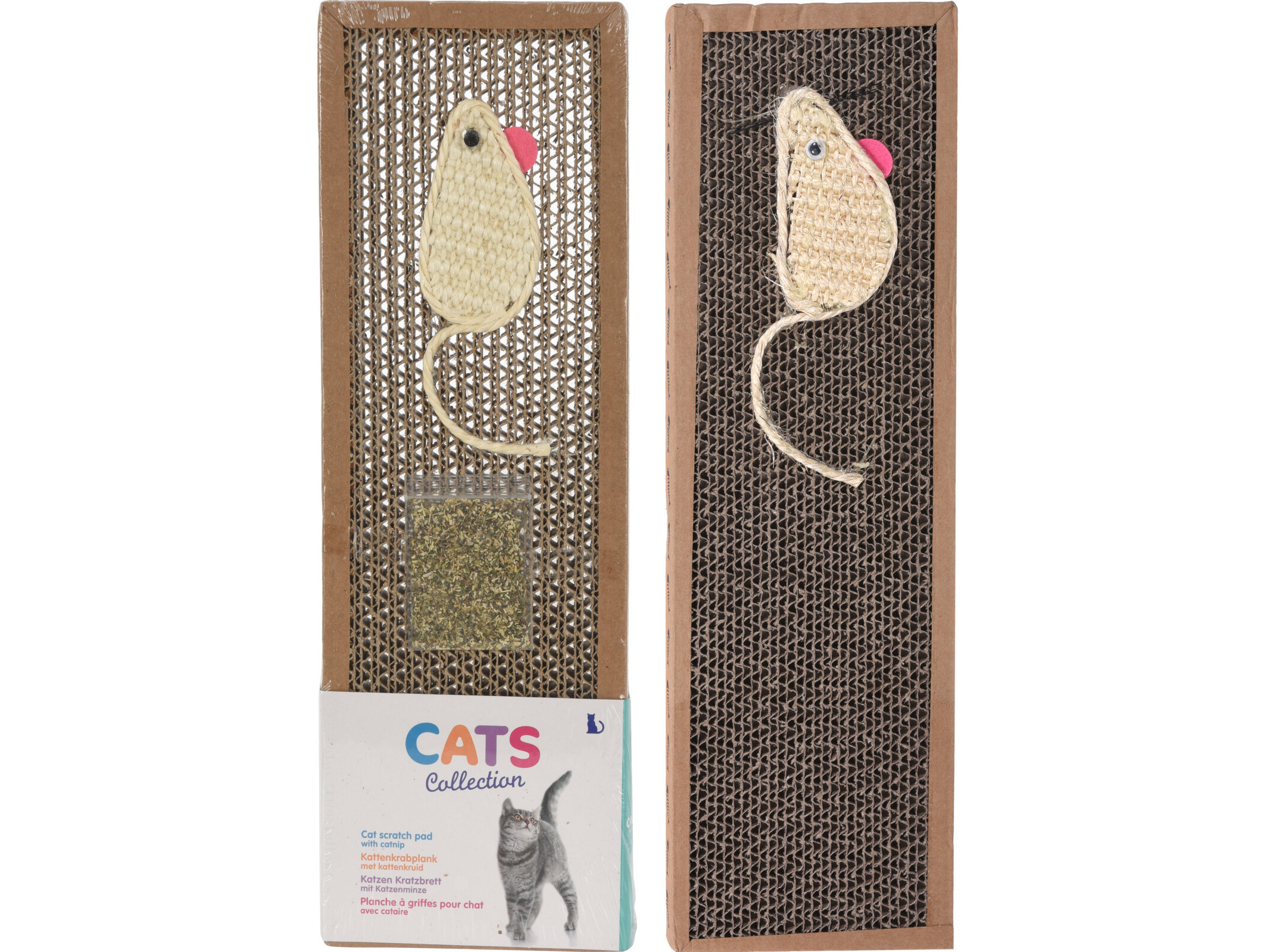 ARRANHADOR CATS COLLECTION CARTÃO 38X12.5X2CM
