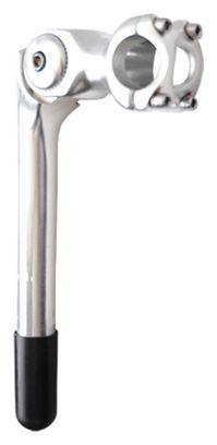 POTENCE REGLABLE PLONGEUR D22.2 L85 UNO ALU ARGENT OUVRABLE 0 A 60° (CINTRE 31.8)