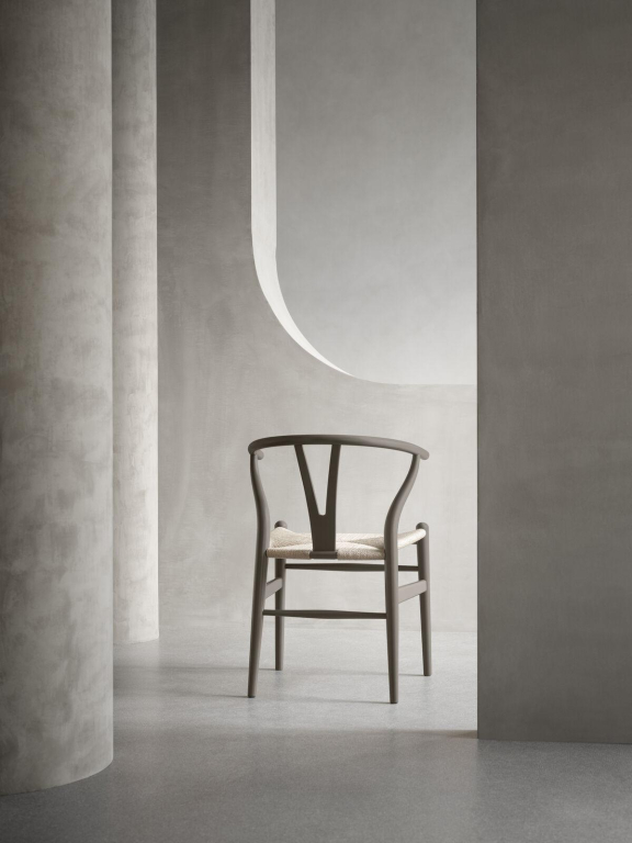 Carl Hansen & Son CH24 Wishbone stoel Ilse Crawford Soft, Barley