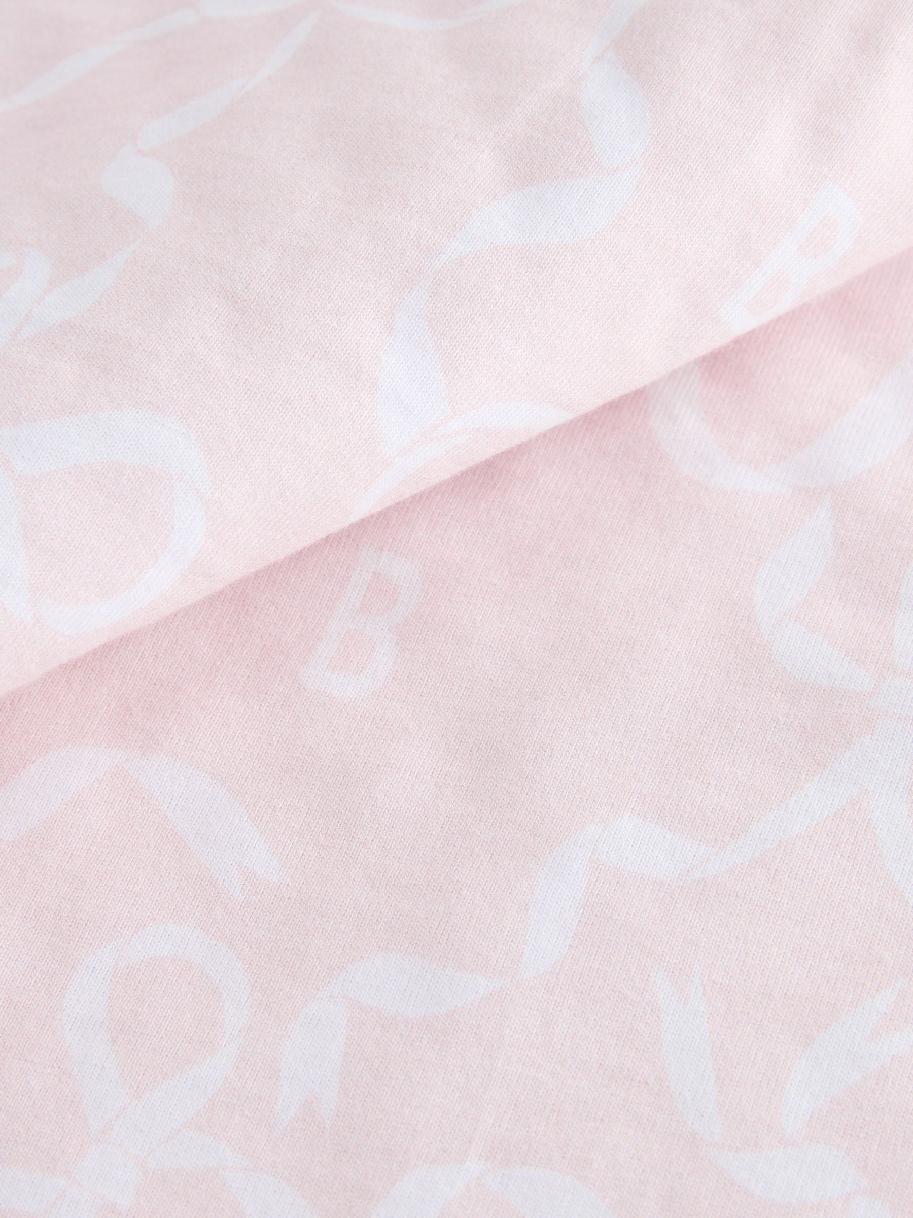 Lichtroze - Baker by Ted Baker - Deken met strikjesprint