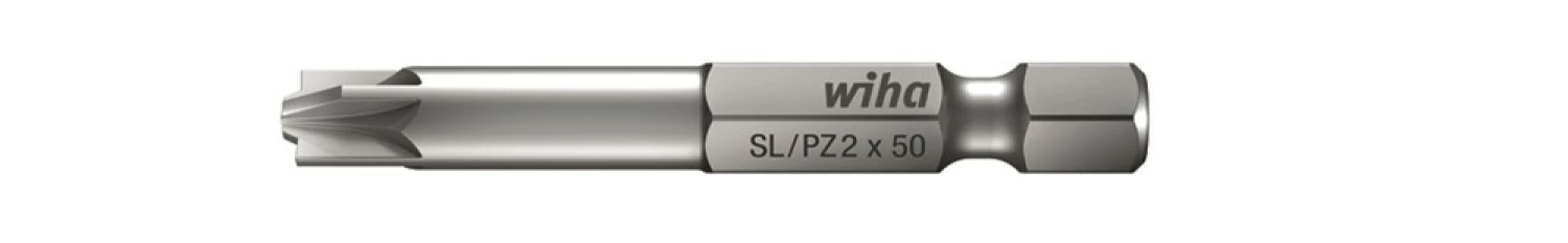 Wiha 7049XZ Professional Bit - PlusMinus - SL/PZ2 x 90mm